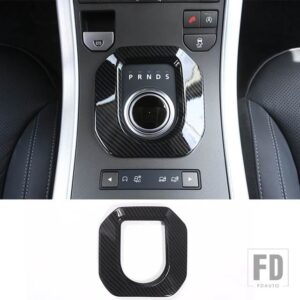 レンジローバー ランドローバー EVOQUE 2011-2018 ABS カーボンカーセンターコントロールパネルステアリングホイールトリムステッカーアクセサ - 9