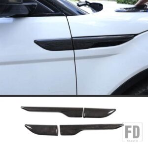 レンジローバー ランドローバー EVOQUE 2011-2018 ABS カーボンカーセンターコントロールパネルステアリングホイールトリムステッカーアクセサ - 13