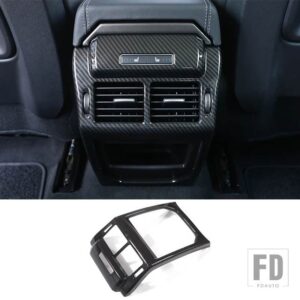 レンジローバー ランドローバー EVOQUE 2011-2018 ABS カーボンカーセンターコントロールパネルステアリングホイールトリムステッカーアクセサ - 4