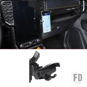 フォード レンジャー T9 2023 + カーアクセサリーカップホルダー携帯電話ホルダー多機能 GPS ナビゲーションホルダー - Style B