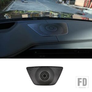 BMW X5 X6 E70 E71 F15 G05 2008-2022 オーディオスピーカーダッシュボードスピーカーカバーステッカートリムインテリアアクセサリー - For X5 X6 2019-2022