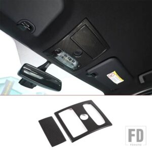 フォード レンジャー WILDTRAK 2015-21 カーボンカーセンターコントロールシフトパネルステアリングホイールガラスリフトフレームステッカーア - 3