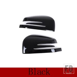メルセデスベンツ G クラス W463 2013-2018 ABS カーボン/黒サイドバックミラーキャップカバートリム自動 - Glossy black