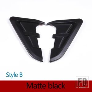 BMW X3 G01 X4 G02 2018-2021 ABS カーボンフロントフェンダーサイドサメギルサイドエアアウトカバートリムカーアクセサリー