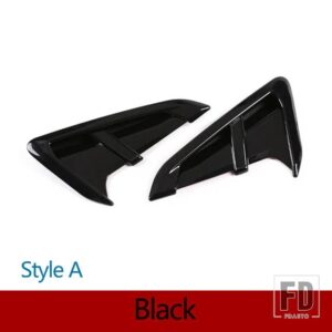 BMW X3 G01 X4 G02 2018-2021 ABS カーボンフロントフェンダーサイドサメギルサイドエアアウトカバートリムカーアクセサリー