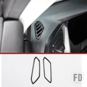 BMW 2シリーズ F44 2020-2023 センターコンソールギアシフトパネル内側ドアハンドルカバートリムステッカーインテリアアクセサリー - 7