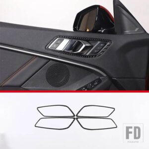 BMW 2シリーズ F44 2020-2023 センターコンソールギアシフトパネル内側ドアハンドルカバートリムステッカーインテリアアクセサリー - 15
