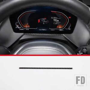BMW 2シリーズ F44 2020-2023 センターコンソールギアシフトパネル内側ドアハンドルカバートリムステッカーインテリアアクセサリー - 2