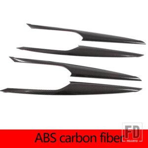 BMW X3 X4 G01 G02 2018-2022 ABS カーボン車インナードアストリップトリム装飾アクセサリーインテリアカバー - ABS Carbon fiber