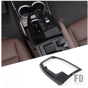 BMW ABS ブラック X1 U10 U11 2023-2024 インテリアキットステアリングホイールダッシュボードコンソールギアシフトパネルカバートリムステッカ - style 5