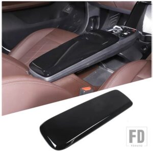 BMW ABS ブラック X1 U10 U11 2023-2024 インテリアキットステアリングホイールダッシュボードコンソールギアシフトパネルカバートリムステッカ - Style 6