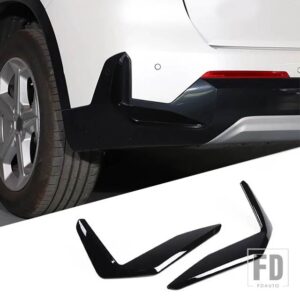 BMW ABS ブラック X1 U10 U11 2023-2024 インテリアキットステアリングホイールダッシュボードコンソールギアシフトパネルカバートリムステッカ - Style 8