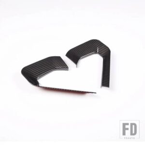 ランドローバー ABS 中央装飾 U 形状フレームカバートリムレンジローバーイヴォーク 2012-2016 2017 2018 - Carbon Fiber