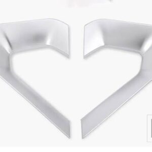 ランドローバー ABS 中央装飾 U 形状フレームカバートリムレンジローバーイヴォーク 2012-2016 2017 2018 - Silver