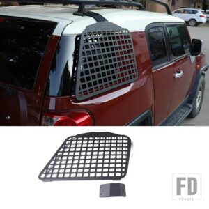 トヨタ FJ クルーザー 2007-2021 合金リアサイドウィンドウ吊り袋ボード外装カーアクセサリー - Right