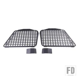 トヨタ FJ クルーザー 2007-2021 合金リアサイドウィンドウ吊り袋ボード外装カーアクセサリー - Left Right