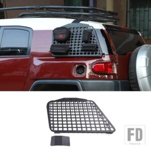 トヨタ FJ クルーザー 2007-2021 合金リアサイドウィンドウ吊り袋ボード外装カーアクセサリー - Left