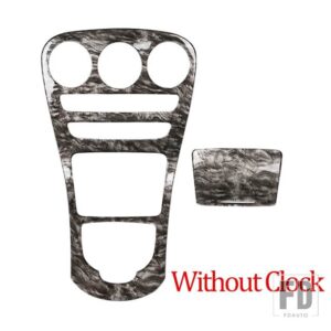 メルセデスベンツ ABS Cクラス W205 2014-2018 センターコンソールギアパネルフレームカバートリム GLC クーペ X235 2015-18 - Marble-B