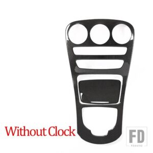 メルセデスベンツ ABS Cクラス W205 2014-2018 センターコンソールギアパネルフレームカバートリム GLC クーペ X235 2015-18 - Carbon Fiber B