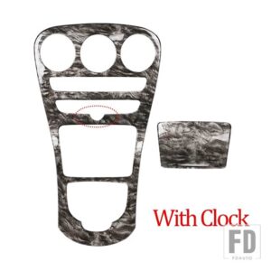 メルセデスベンツ ABS Cクラス W205 2014-2018 センターコンソールギアパネルフレームカバートリム GLC クーペ X235 2015-18 - Marble-A