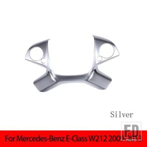 メルセデス ベンツ Cクラス Eクラス W204 W212 2007-2013 ABS カーボンステアリングホイール装飾カバーステッカーカーアクセサリー - For W212 2009-20135
