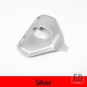 BMW ABS カーボンカラールーフ読書ランプパネル装飾カバートリム X3 X4 G01 G02 X5 G05 5シリーズ G30 アクセサリー - Silver
