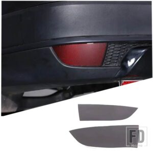 ホンダ パイロット 2015-22 PVC 黒ヘッドライトテールライトブレーキライトウインカーフィルムトリムステッカーカーアクセサリー - Style B