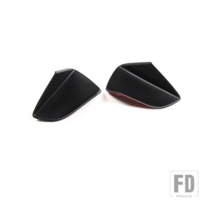 シボレー コルベット C7 2014-2019 ABS カーボンドア外側ハンドルボウルカバー装飾ステッカー外装アクセサリー - Matte Black