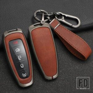 フォード 5ボタン合金車リモートキーカバーシェル FOB ケースエッジエスケープ遠征エクスプローラーフォーカスおうし座フレックス C-MAX プロテ