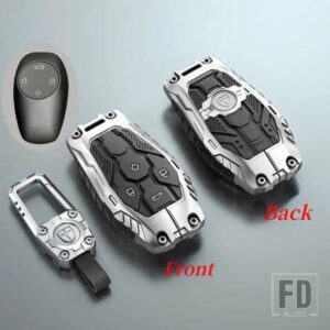 合金リモートキー FOB ケースカバープロテクターシェルバッグ LEAPMOTOR T03 S01 C11 C01 タイプキーレスキーホルダーアクセサリー