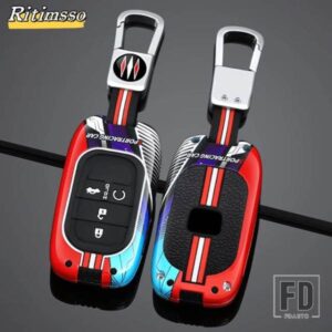 ホンダ 合金車リモートキー FOB カバーケースホルダープロテクター シビック 11TH アコード HR-V CR-V CRV 2023 2024 カーアクセサリー