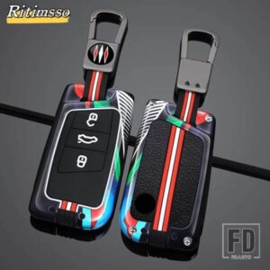VW ソフト TPU 車リモートキーケースカバープロテクターシェル MAGOTAN パサート B8 シュコダ SUPERB KODIAQ A7 ティグアン MK2
