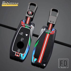 メルセデスベンツ 合金車リモートキーケースカバーシェル A C E S G クラス GLC CLE CLA W177 W205 W213 W222 X167 アクセサリー