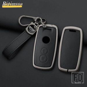 スズキ グランドビターラ SX4 S-クロス XL-7 KUYUCHA SCH4 スウィフト 2007-2010 合金リモートキーケースカバーシェル FOB キーレスホルダー
