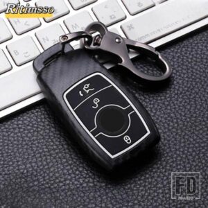 メルセデスベンツ カーボン ABS 車リモートキーケースカバーシェル A C E S G クラス GLC CLE CLA W177 W205 W213 W222 X167 アクセサリー