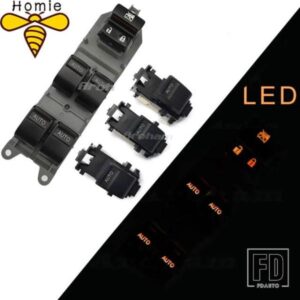 トヨタ バックライト LED ウィンドウスイッチ自動オレンジ左駆動 RAV4 カムリカローラオーリスヤリス 84820-06130 84820-02190
