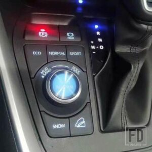 AROHAM 100% 新ブランド電動ハンドブレーキスイッチ RAV4 2019-24 エコモードノブ機能ボタン