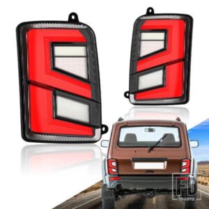 LED テールライト LADA NIVA 4X4 2121 アーバン LED テールライトストップブレーキウィンカーライト LADA 4X4 NIVA 用リレー付き