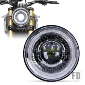 スズキ 7インチ LED ヘッドライトオートバイ ヘッドランプ DRL ハーレーツーリングウルトラクラシックエレクトラストリートグライドロードキン