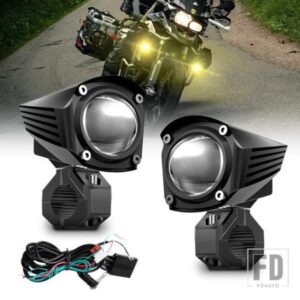 BMW オートバイ LED 駆動フォグランプ R1250GS ADV F800GS R 1250 GS LC ヤマハ MT07 MT09 補助光スポットヘッドライト
