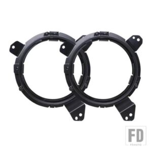 ジープ 1ペア 9インチヘッドライトブラケット取付ブラケットリングラングラー JL 2018 ルビコン 2020 ヘッドライトアダプターリングに適合