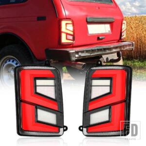 LADA NIVA 4 4 スタイリングテールライトストップブレーキウィンカーライトデイタイムランニングランプリレー付き LADA NIVA