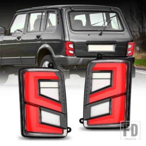 LED リアライト LADA NIVA 4 4 LED テールライトランニングウインカー PmmA/ABS プラスチック機能アクセサリー LADA