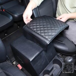 ランドローバー ディフェンダー 90 110 2004-2019 レザーカーシートアームレストセンターコンソールボックスカバーカーアクセサリー