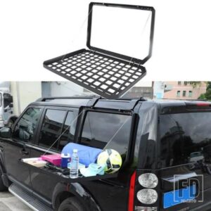 ランドローバー 折りたたみフレームディスカバリー 4 LR4 2010-1016 リアウィンドウガラス装甲収納ラック車外装アクセサリー