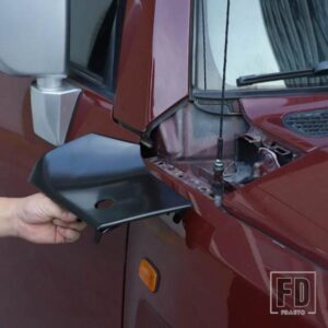 トヨタ FJ クルーザー 2007-2020 黒カーボンフロントサイドアッパーフェンダーパネルアンテナベーストリムカバーカーアクセサリー