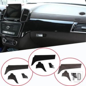 メルセデスベンツ ABS プラスチックインテリアセンターコンソールパネルカバートリムアクセサリー GLE 350 GLS 400 クラス 2016-2019