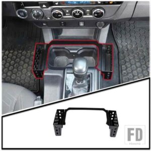 トヨタ 収納バスケット両側のギアシフトギアシフター収納ボックス タコマ 2016-2022 インテリアアクセサリー