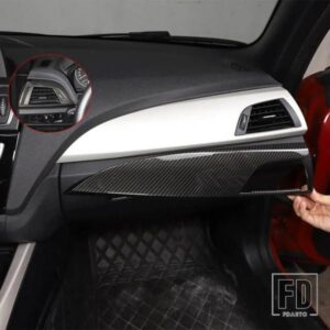BMW ABS カーボン F20 F21 F22 F23 2012-2017 ダッシュボードサイド空調エアアウトレットパネルトリムアクセサリー