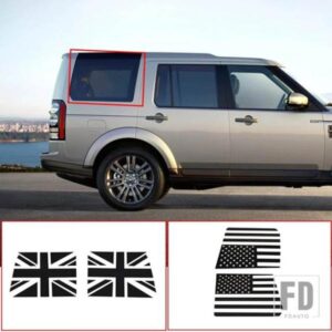 ランドローバー ディスカバリー 3 LR3 ディスカバリー 4 LR4 2004-2016 車外装リアサイド窓ガラスステッカーカーアクセサリー